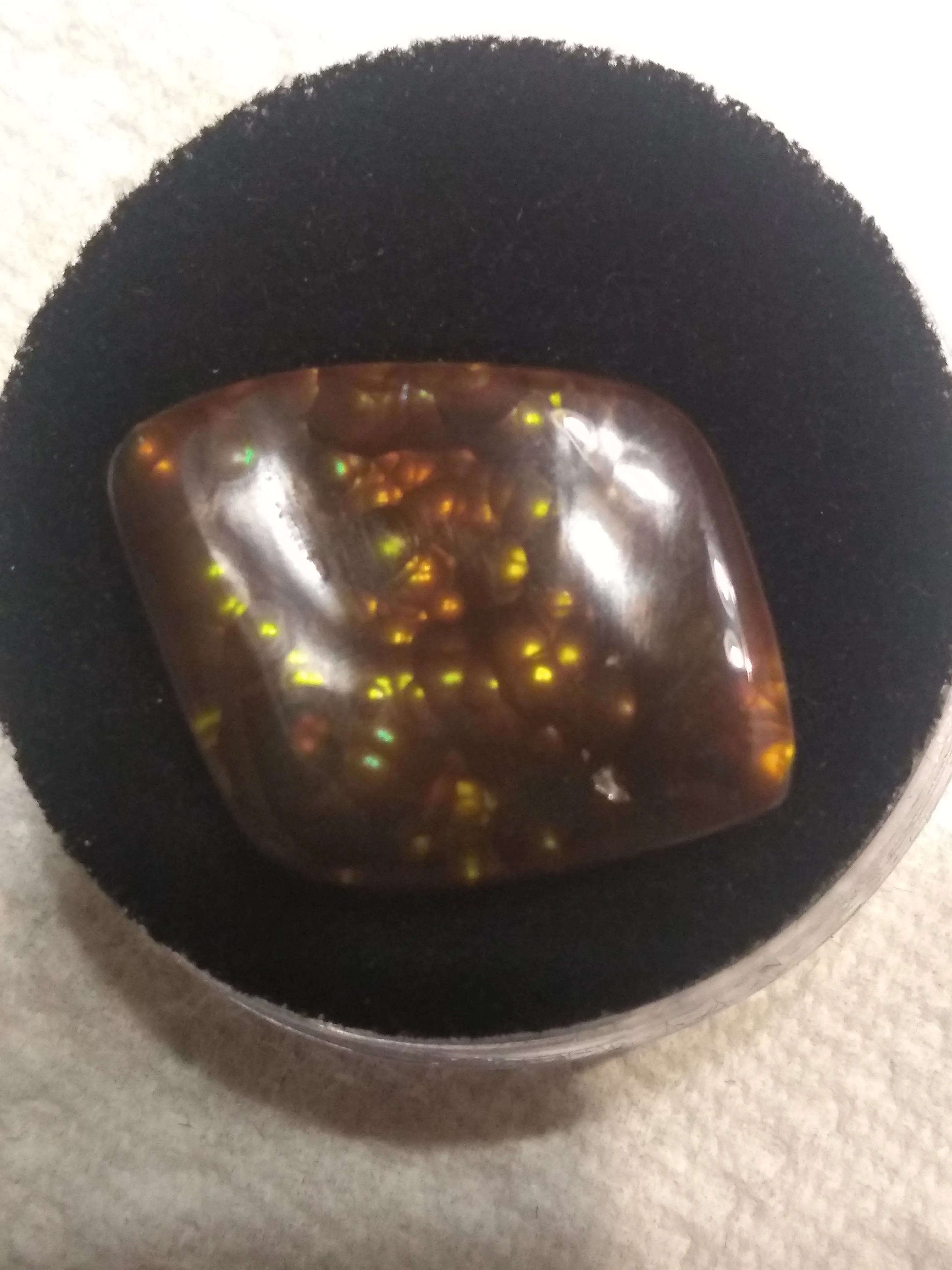 18.2ct. FIRE AGATE MEXICO