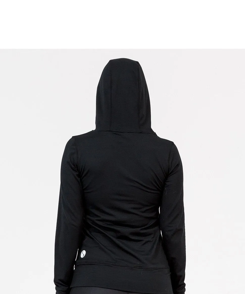 Activewear Nursing Hoodie - Black