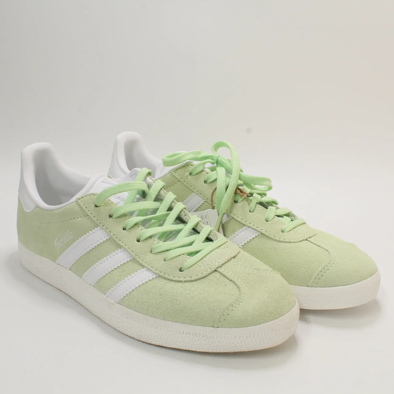 adidas Gazelle Semi Green Spark White Semi Green Spark Uk Size 6