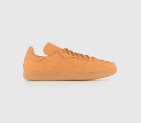 adidas Humanrace Samba Hazy Orange Trainers