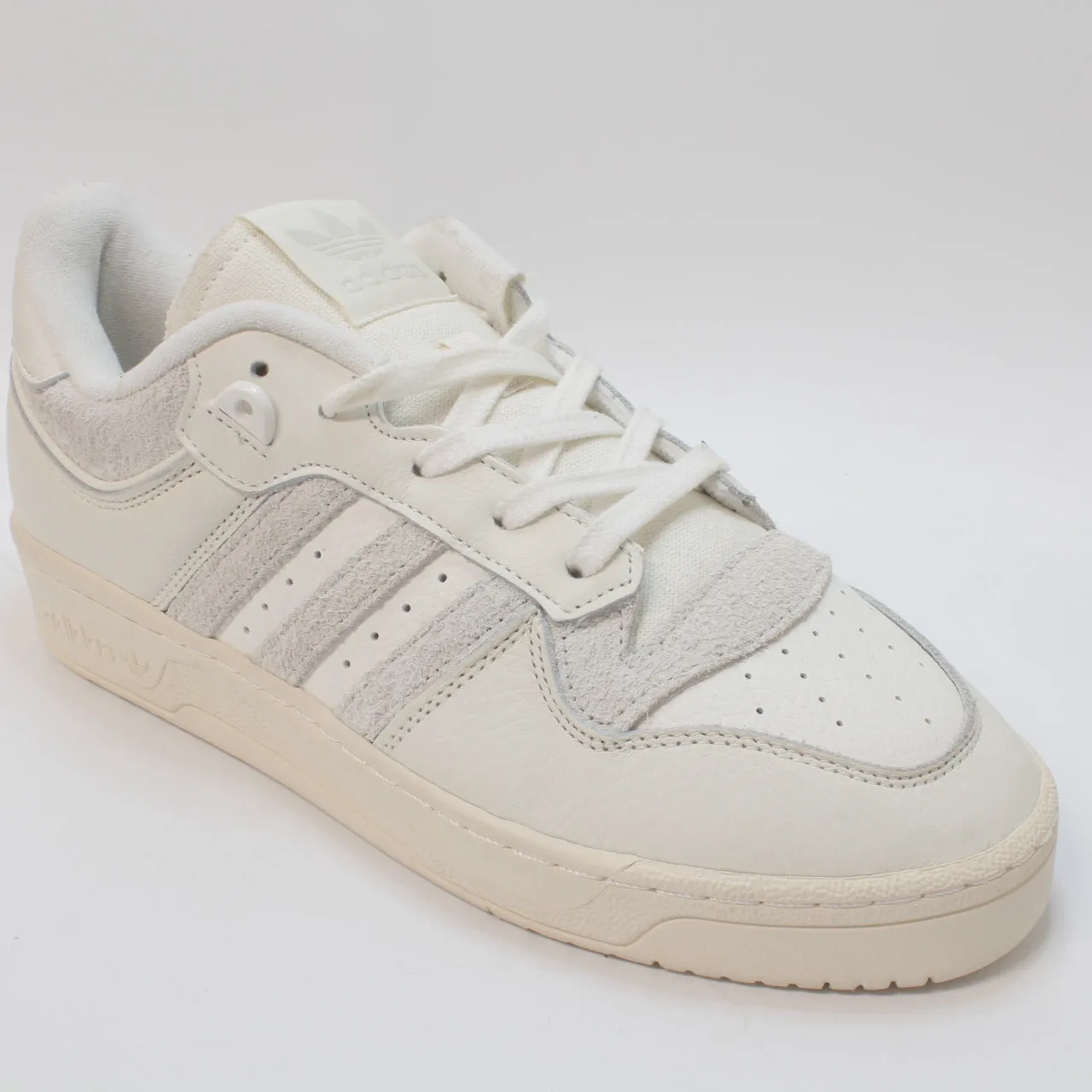 adidas Rivalry Low 86 Trainers Crystal White Cream Green Hazel Yellow