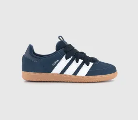 adidas Samba Og Trainers Night Indigo White Black