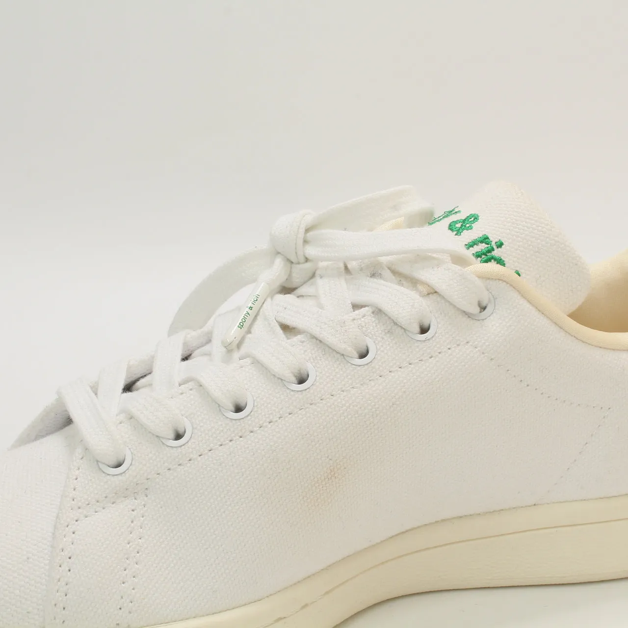 adidas Stan Smith Sporty White Green Off White Uk Size 5