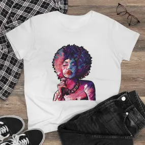 Afro Woman Jazz Singer T-Shirt