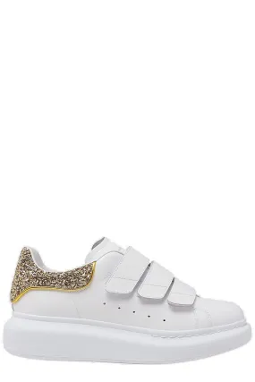 Alexander McQueen Glitter Embellished Low-Top Sneakers