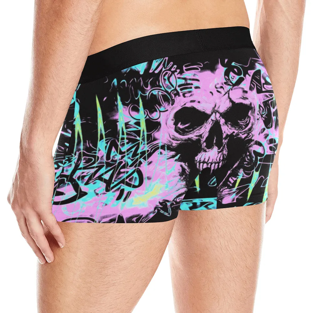 Alternative Skull Graffiti Boxer Briefs