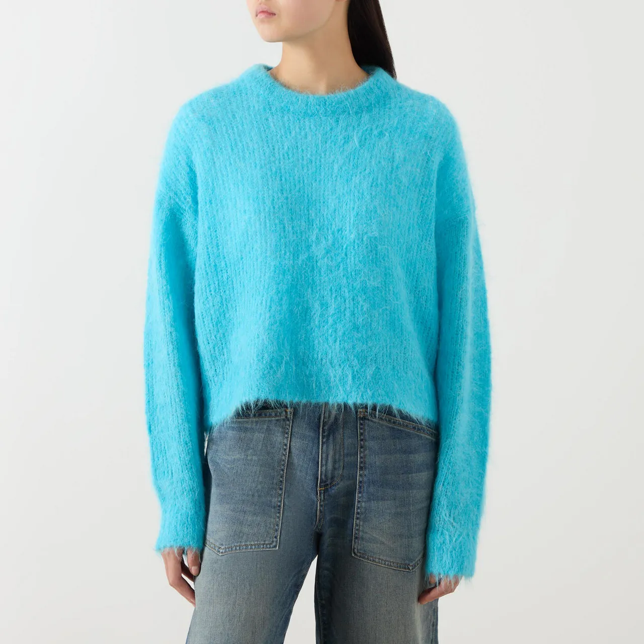 AMERICAN VINTAGE Bymi Brushed Sweater - Piscine