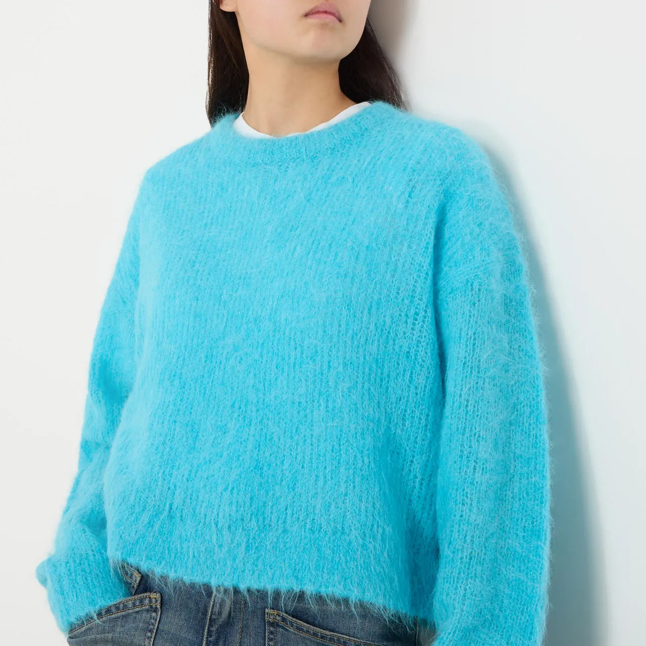 AMERICAN VINTAGE Bymi Brushed Sweater - Piscine