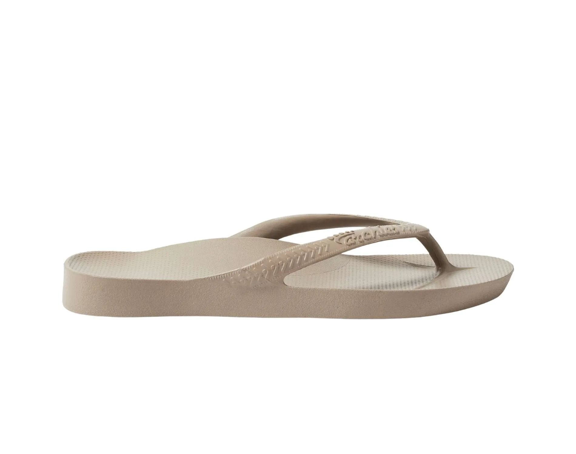 Archies Arch Support Thongs Taupe