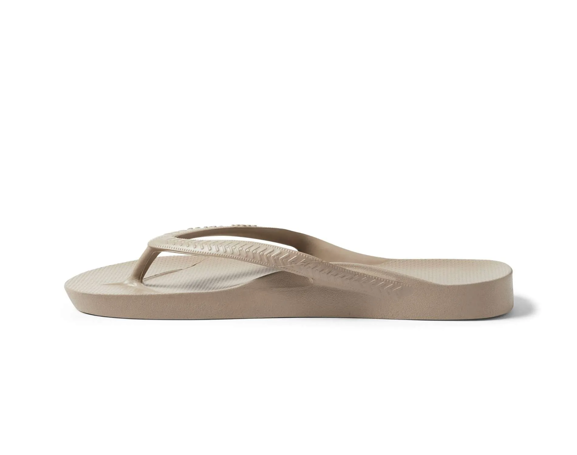 Archies Arch Support Thongs Taupe