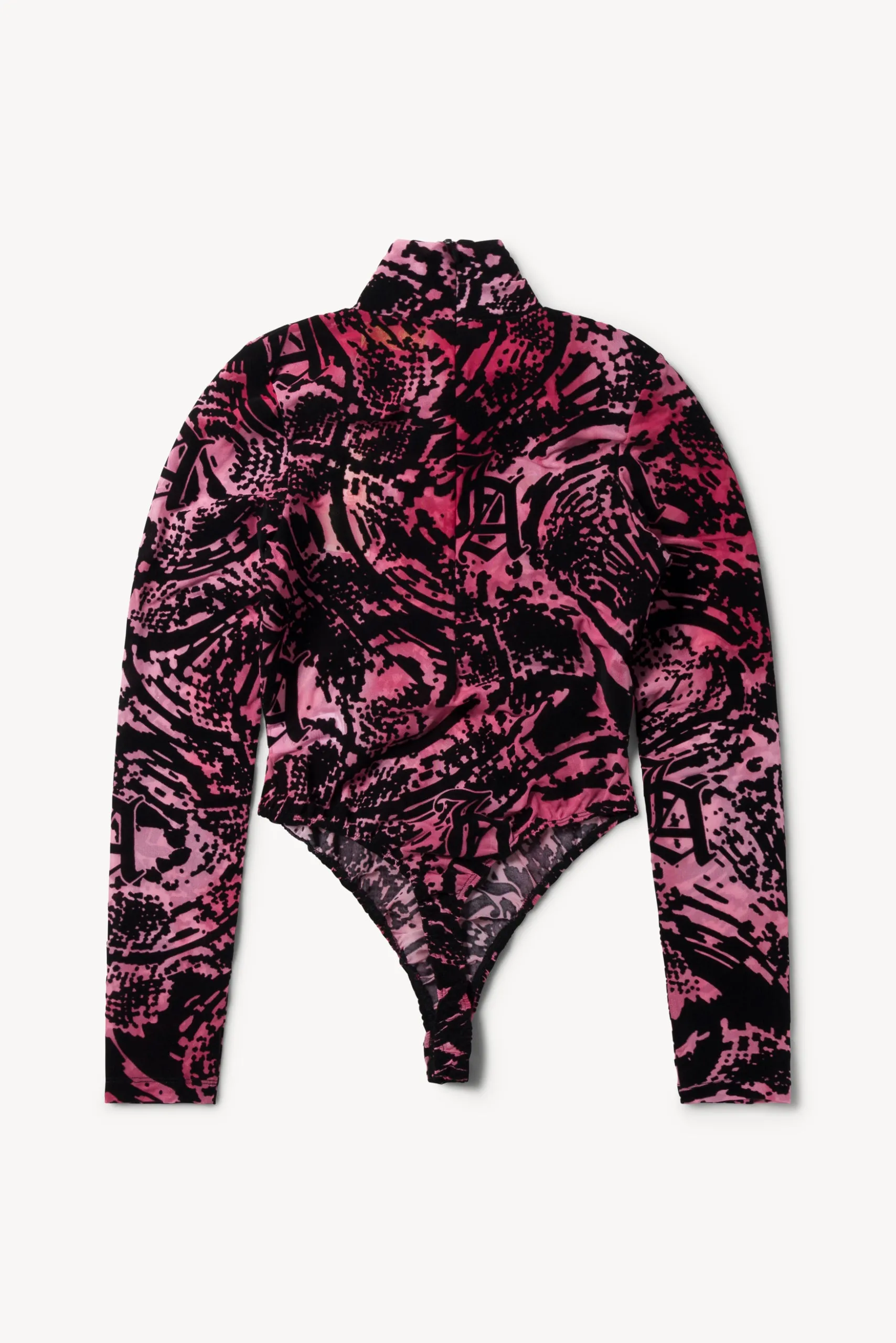 Aries x Juicy Couture Psysnake Flocked Mesh Bodysuit