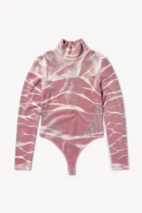 Aries x Juicy Couture Sun-Bleached Velour Bodysuit