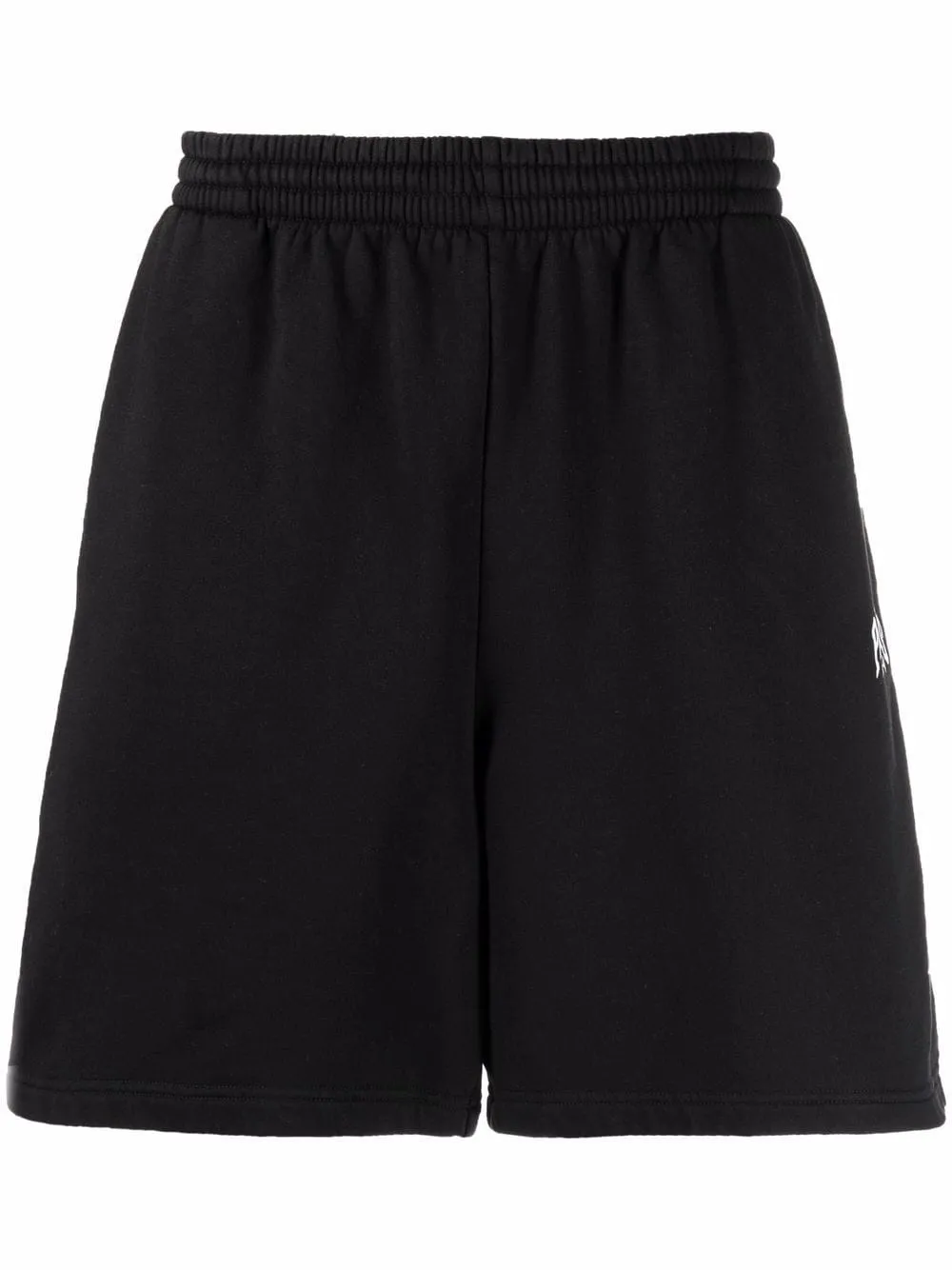 BALENCIAGA FLARED COTTON TRACK SHORTS