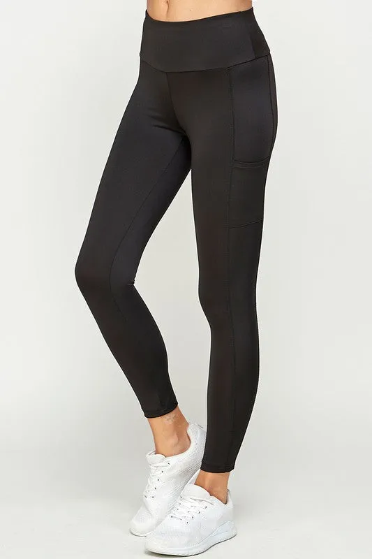 Black Activewear Legging with Pocket