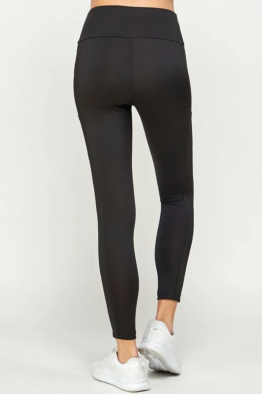 Black Activewear Legging with Pocket