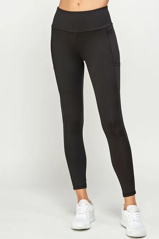 Black Activewear Legging with Pocket