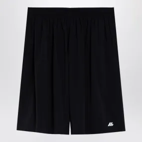 BLACK NYLON SHORT ACTIVEWEAR STRETCH