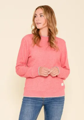 Blanket Stitch Crew Neck