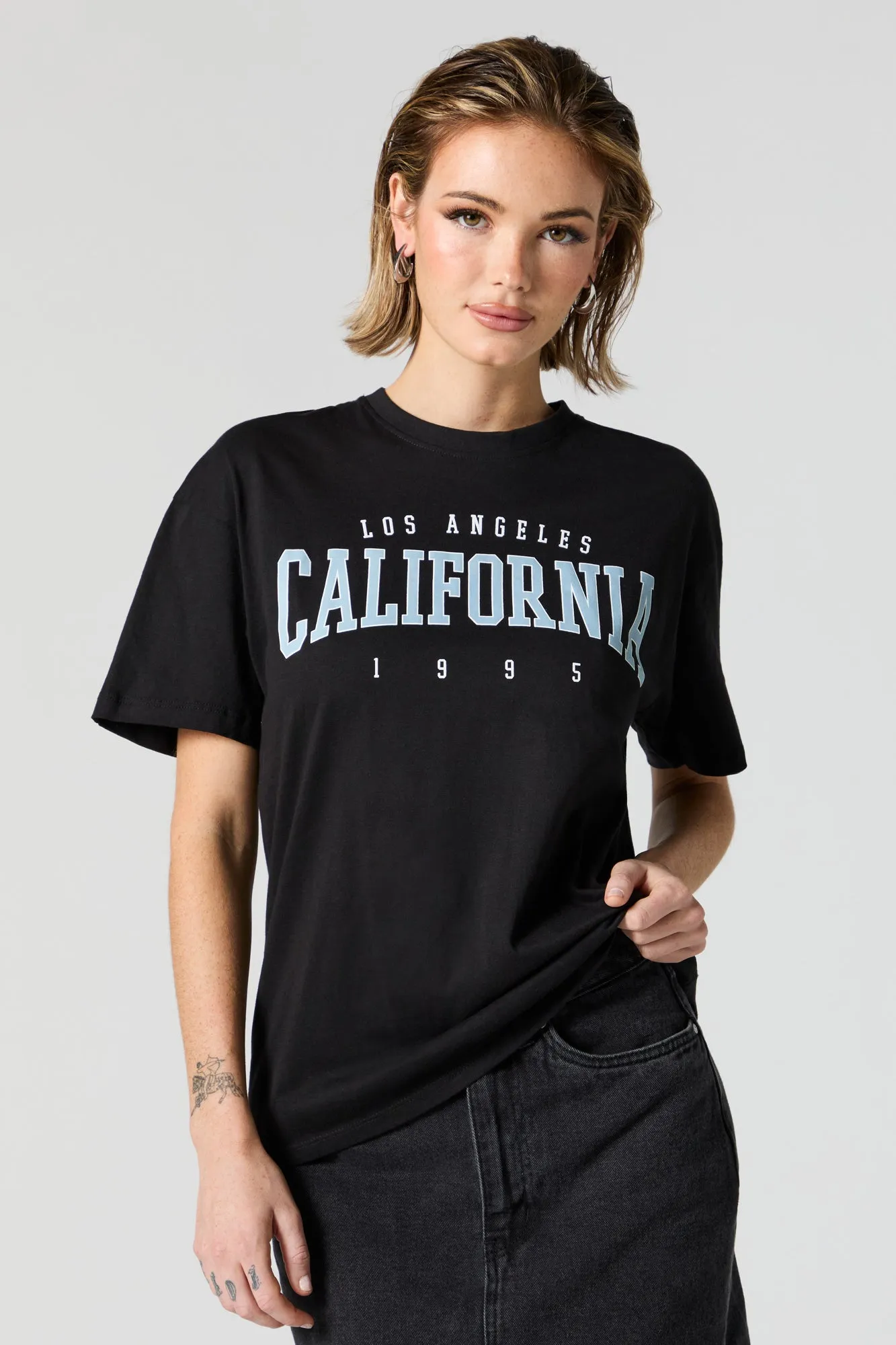 California 1995 Graphic Boyfriend T-Shirt