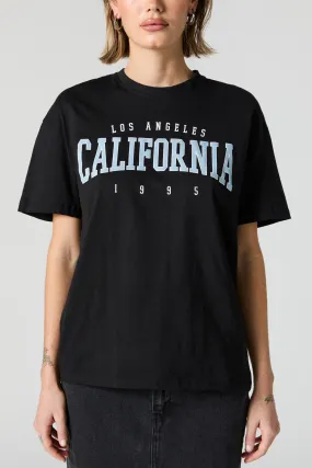 California 1995 Graphic Boyfriend T-Shirt