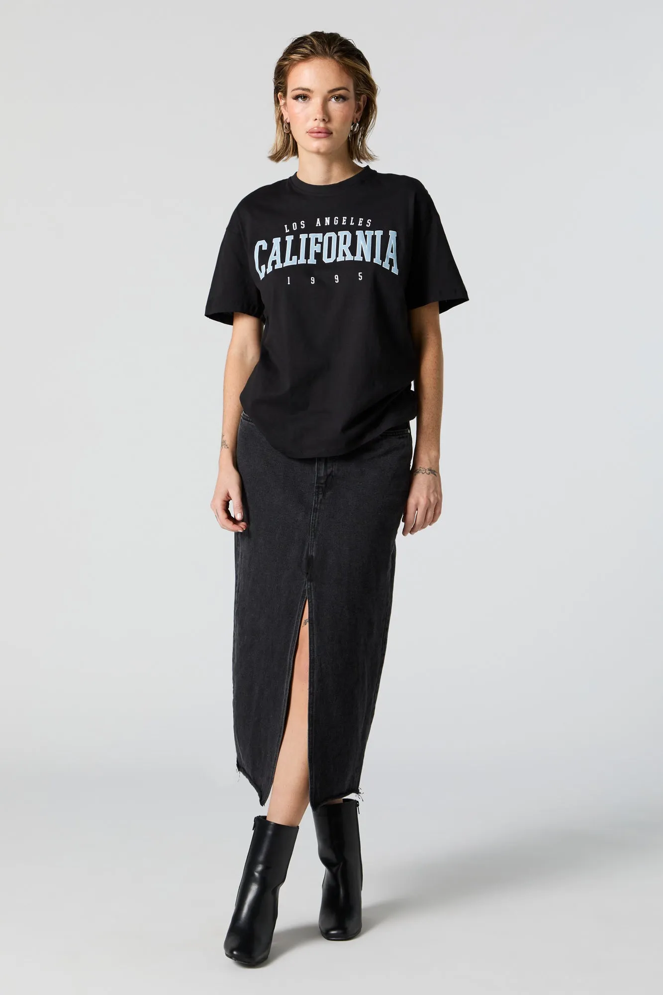 California 1995 Graphic Boyfriend T-Shirt