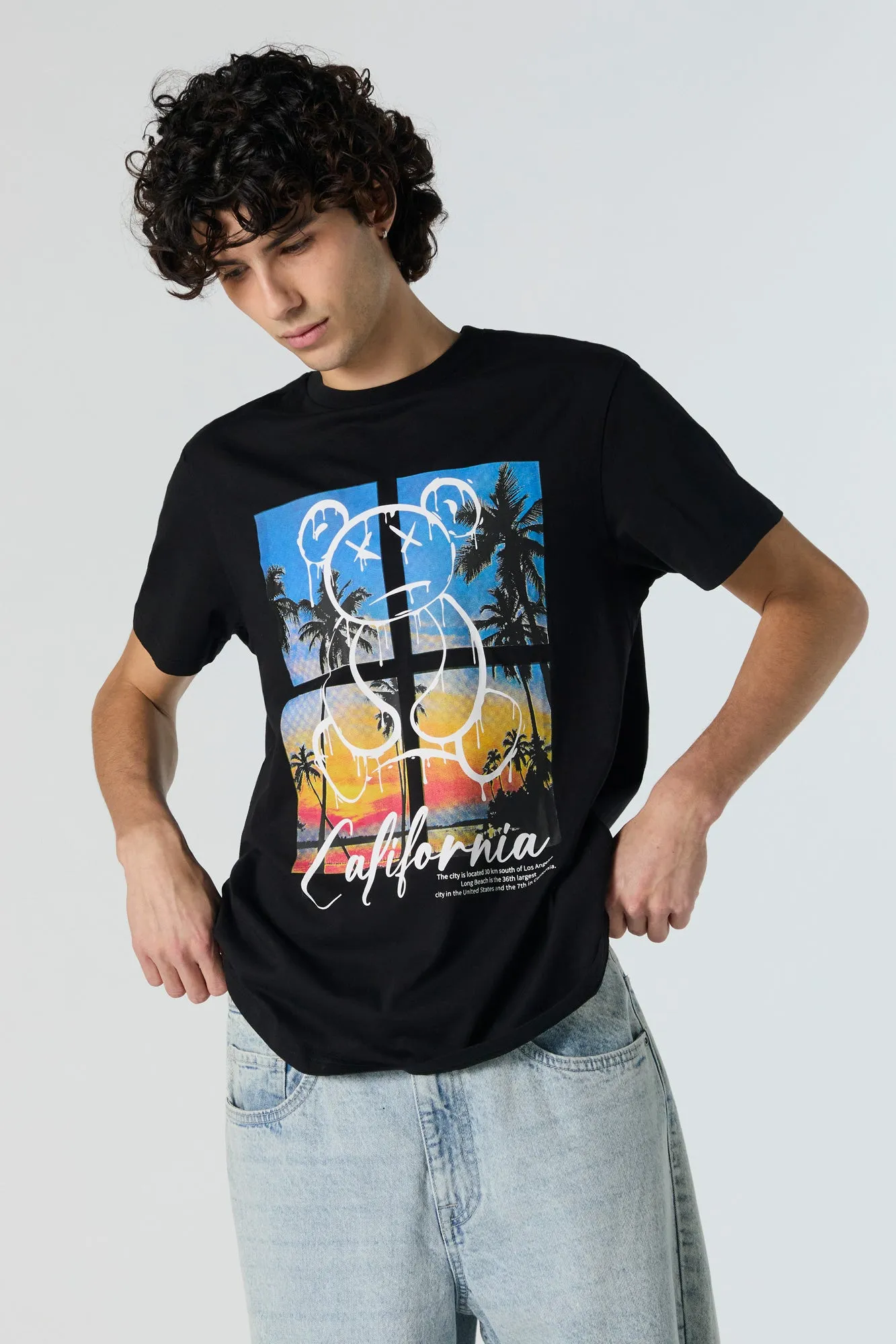 California Teddy Graphic T-Shirt