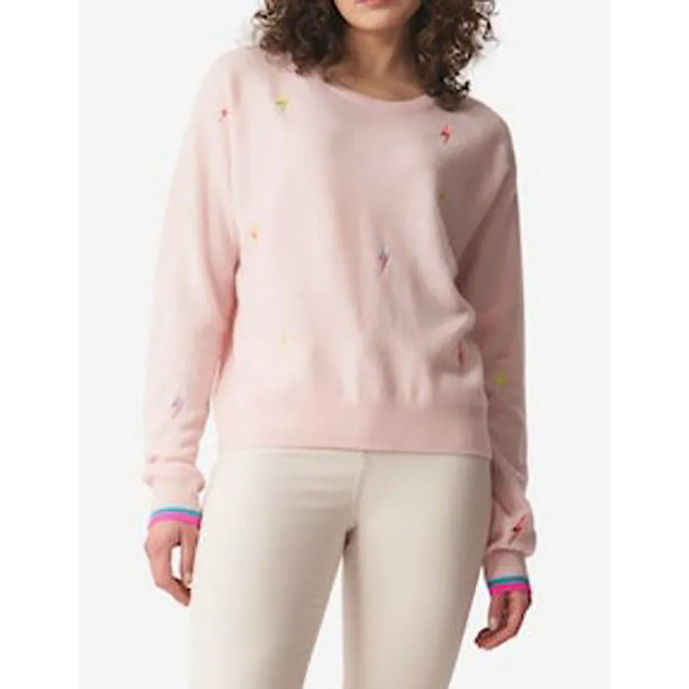 Cashmere Lightning Bolt Sweater