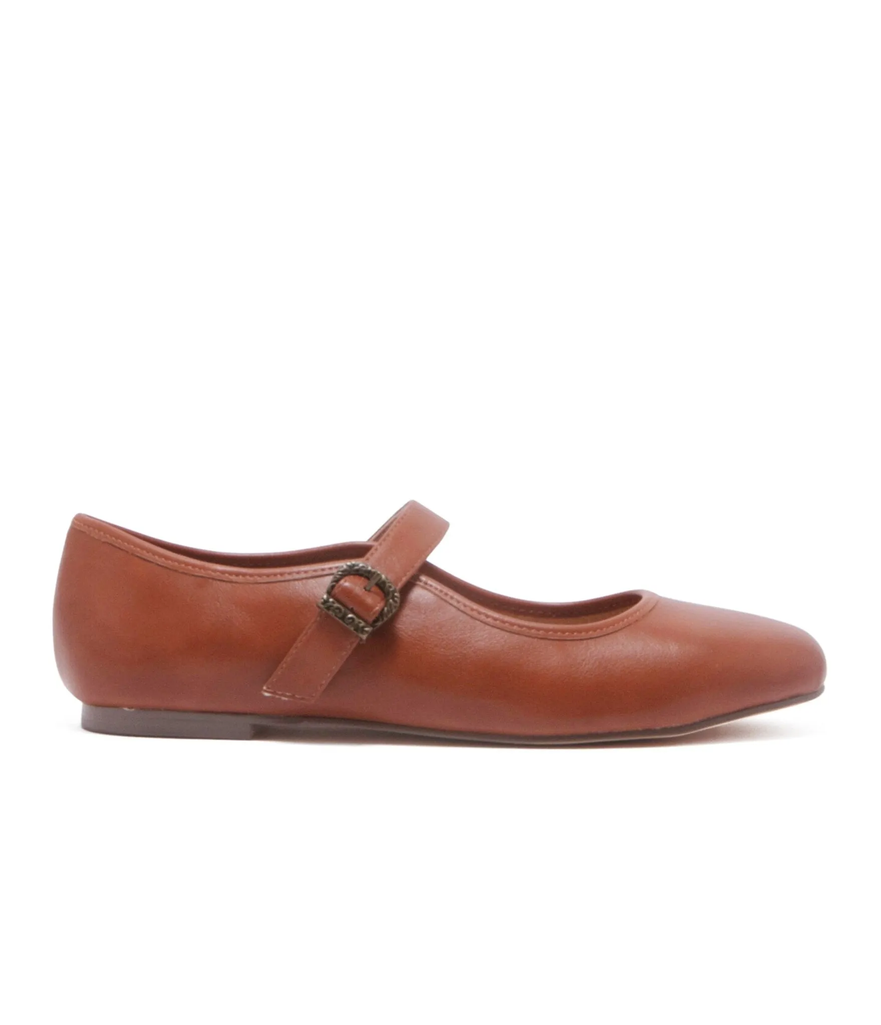 Chelsea Crew Rust Mary Jane Dora Flats