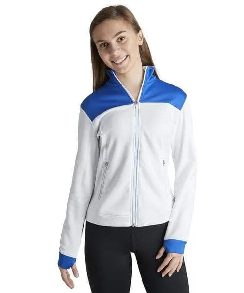 Covalent Activewear Ladies Varsity Jacket