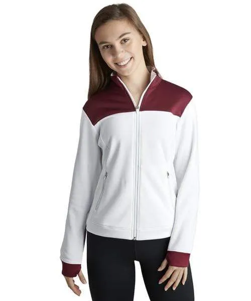 Covalent Activewear Ladies Varsity Jacket