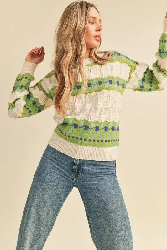 DENVER DREAMIN SWEATER TOP--FLASH SALE