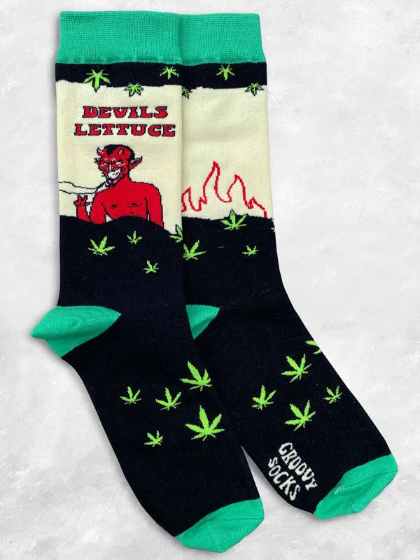 Devils Lettuce Mens Socks