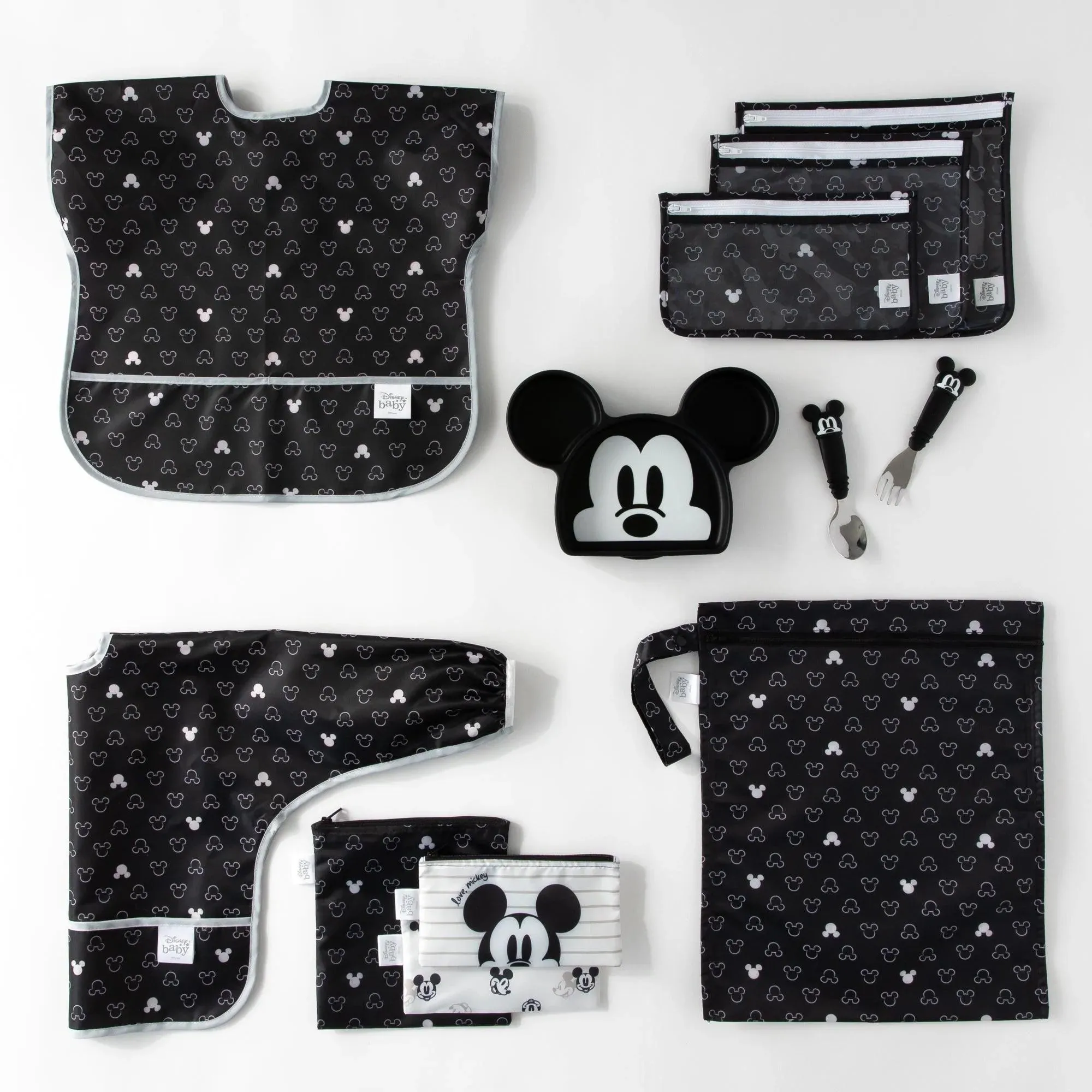 Disney Little Toddlers Gift Bundle, Mickey Mouse B&W