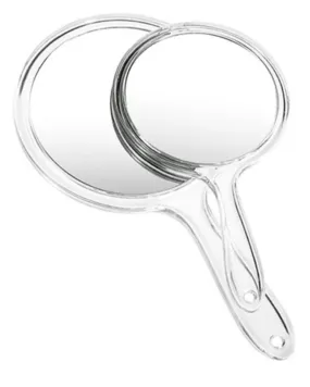 Double -Sided Magnifying Hand Mirror