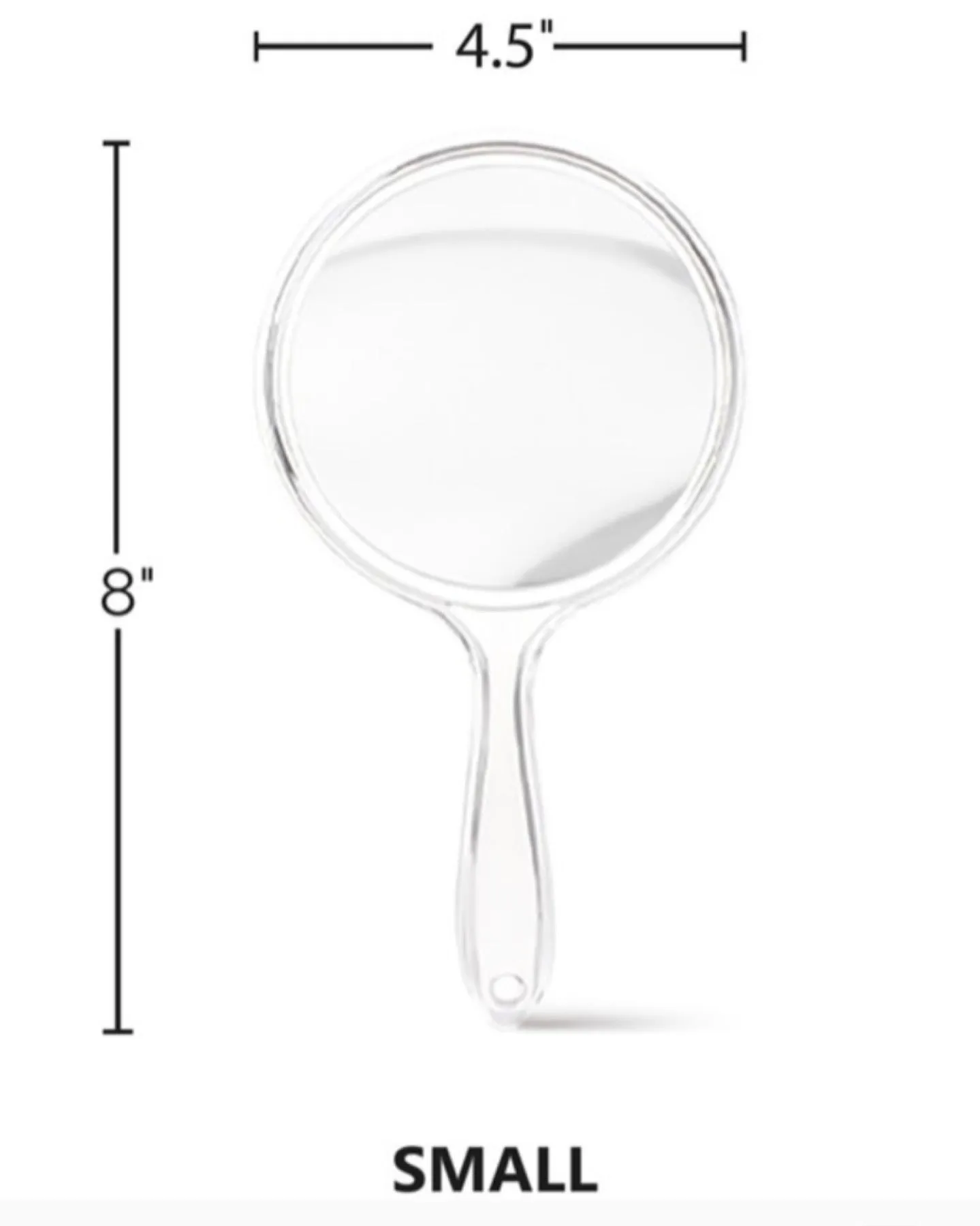 Double -Sided Magnifying Hand Mirror