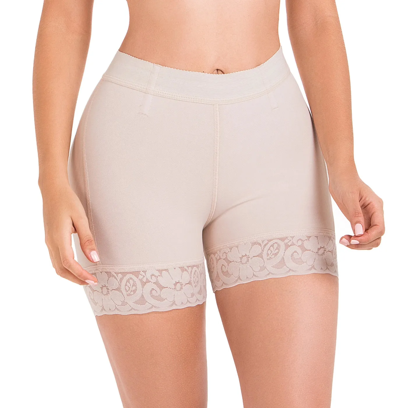 FAJA MARIAE FU101 | SHORTS DE CONTROL DE BARRIGA DE CINTURA ALTA PARA MUJER | POWERNET