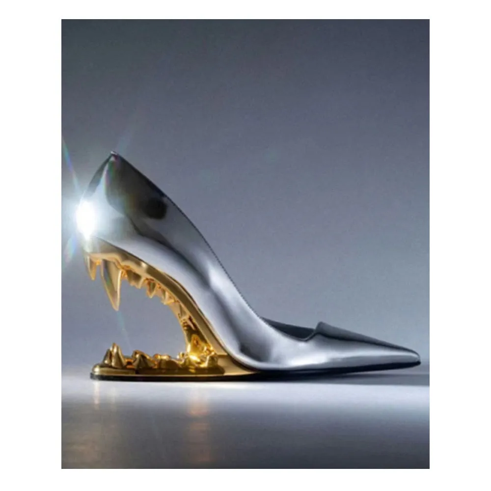 FANG TOOTH HIGH HEELS