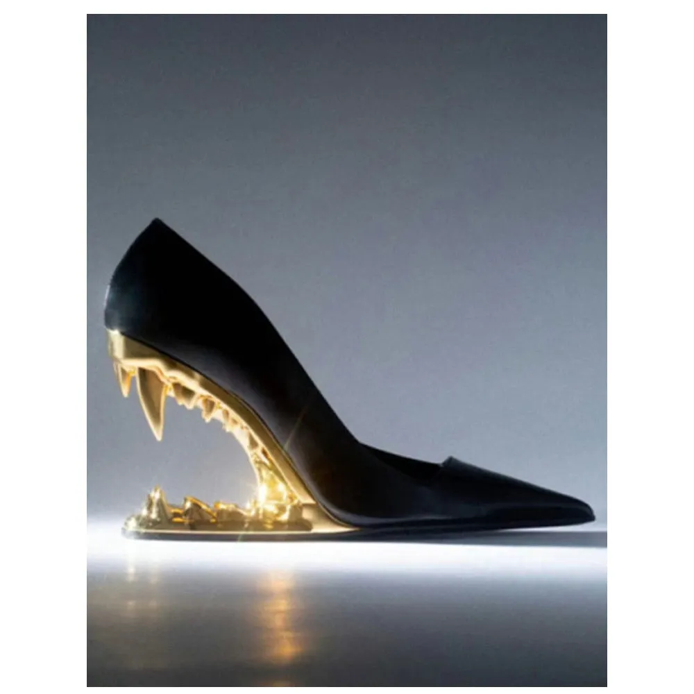 FANG TOOTH HIGH HEELS