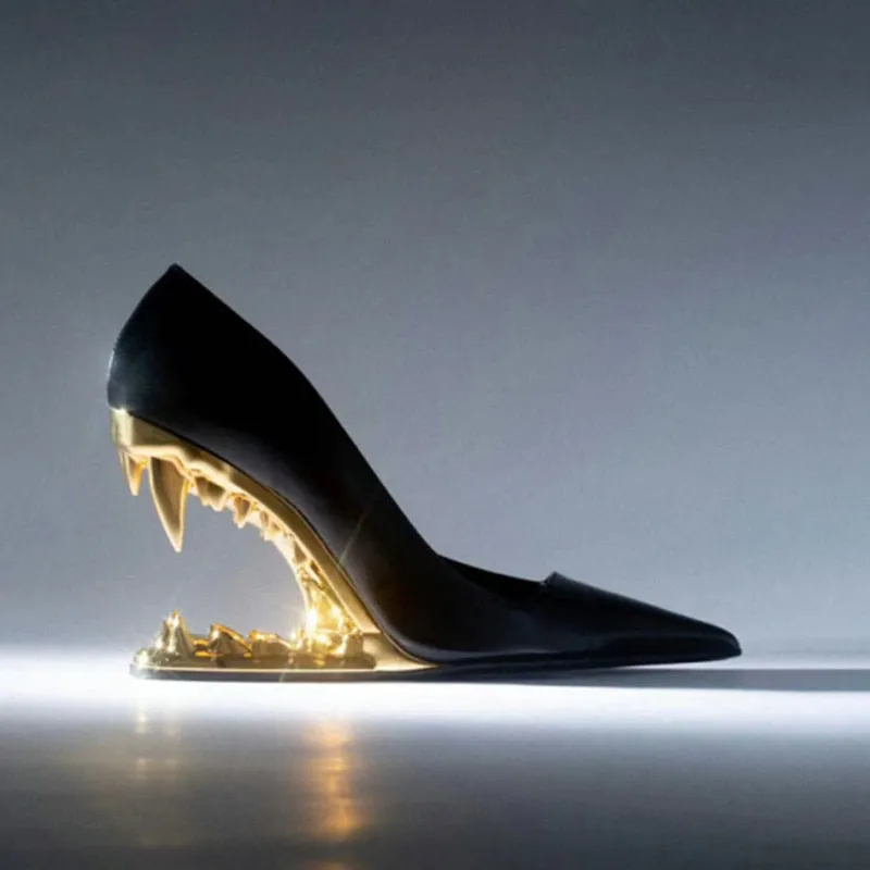 FANG TOOTH HIGH HEELS