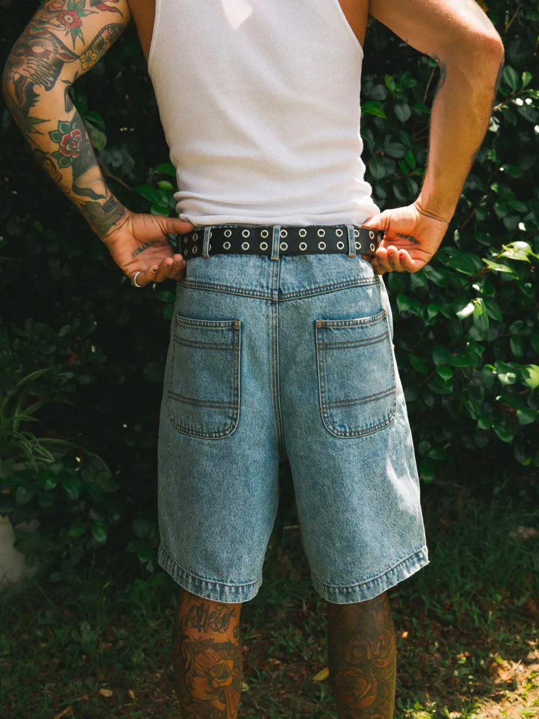 FIVE FINGER DENIM SHORT