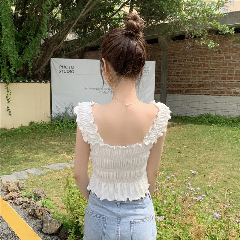 Heaven Wings Nymphet Angel Rose Crop Top