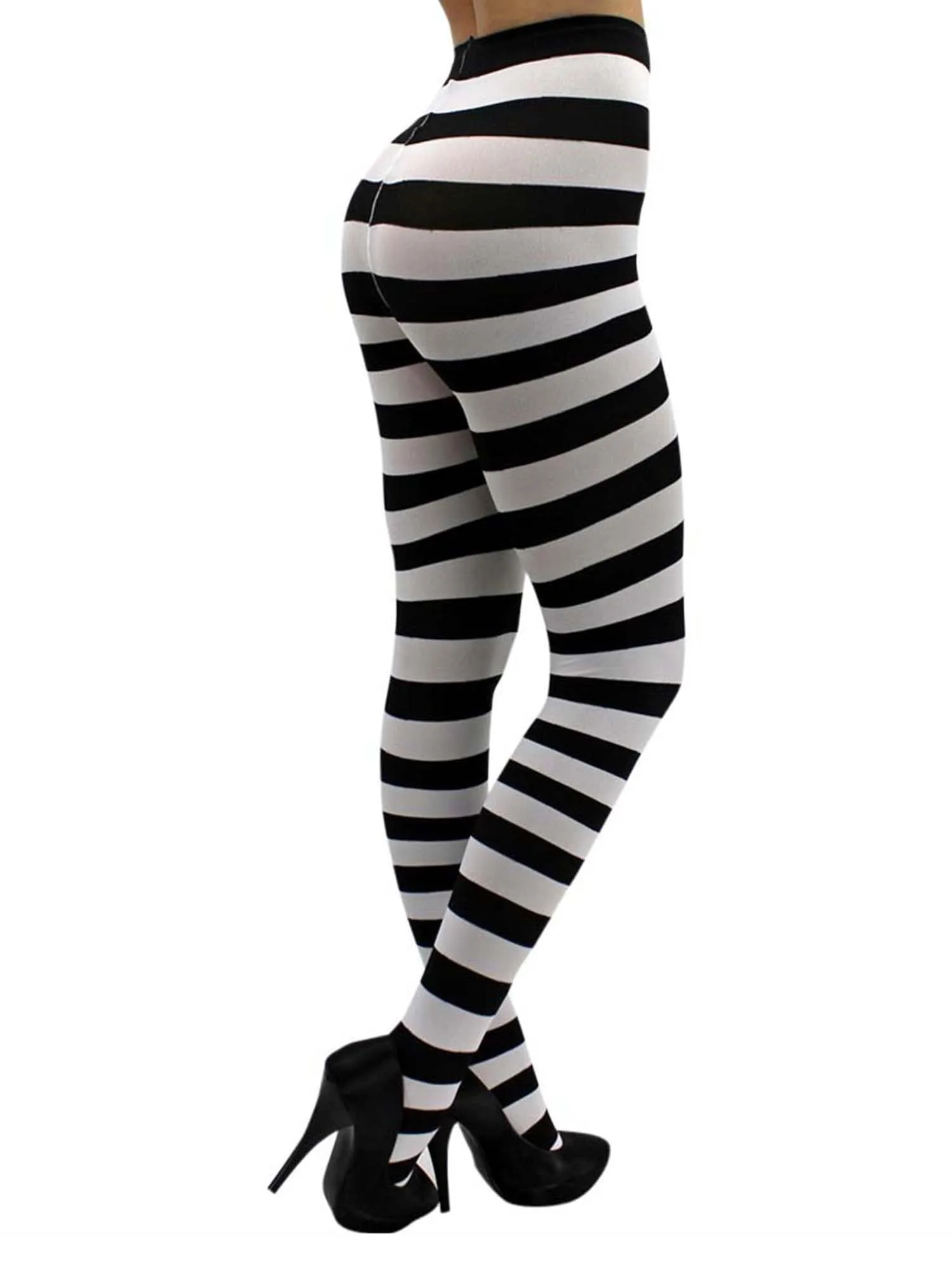 Horizontal Striped Tights