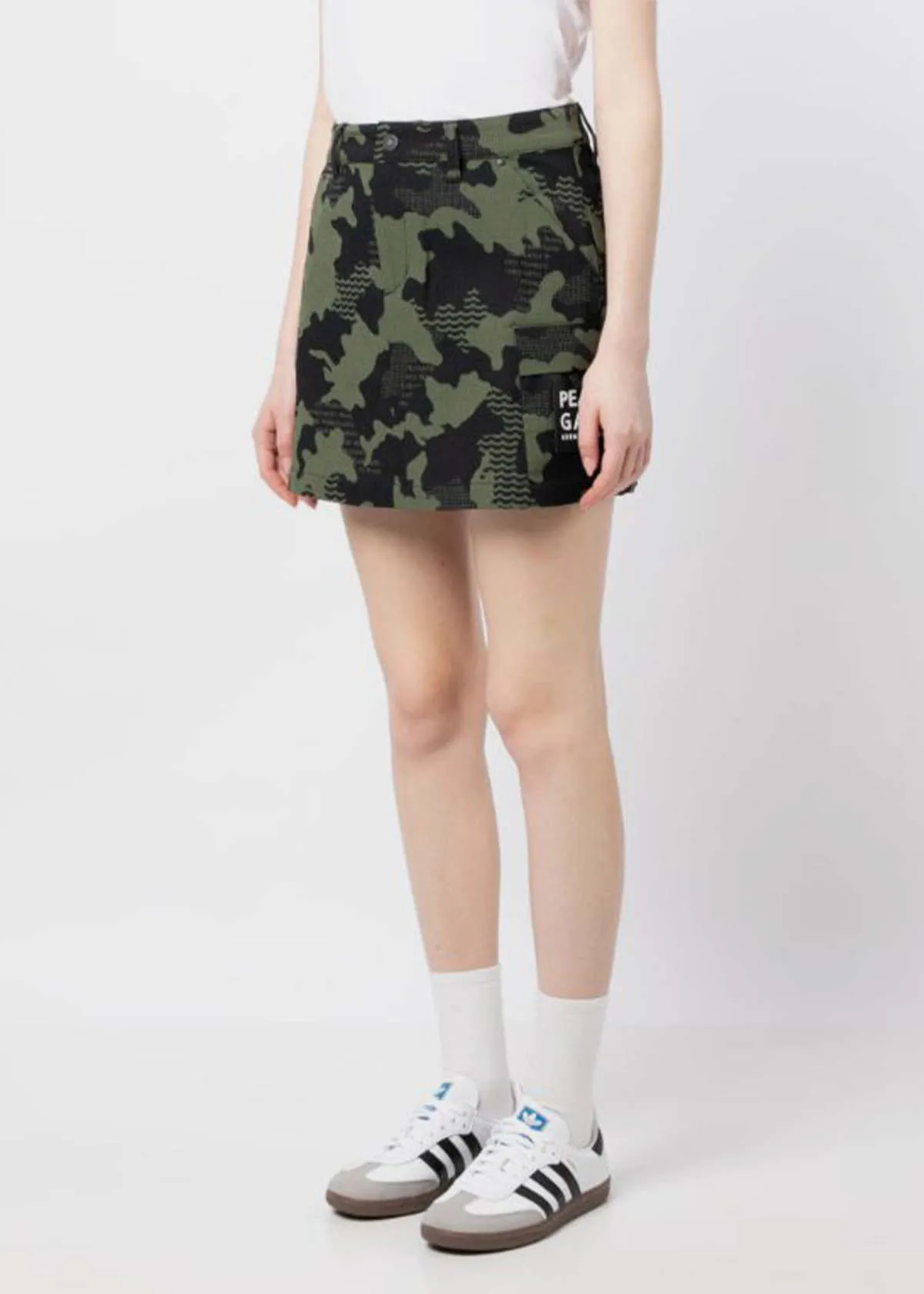 Khaki/Green Camo Skirts - KHAKI