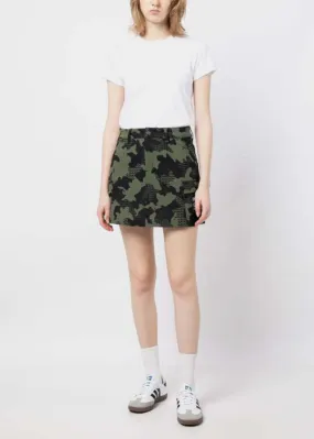 Khaki/Green Camo Skirts - KHAKI