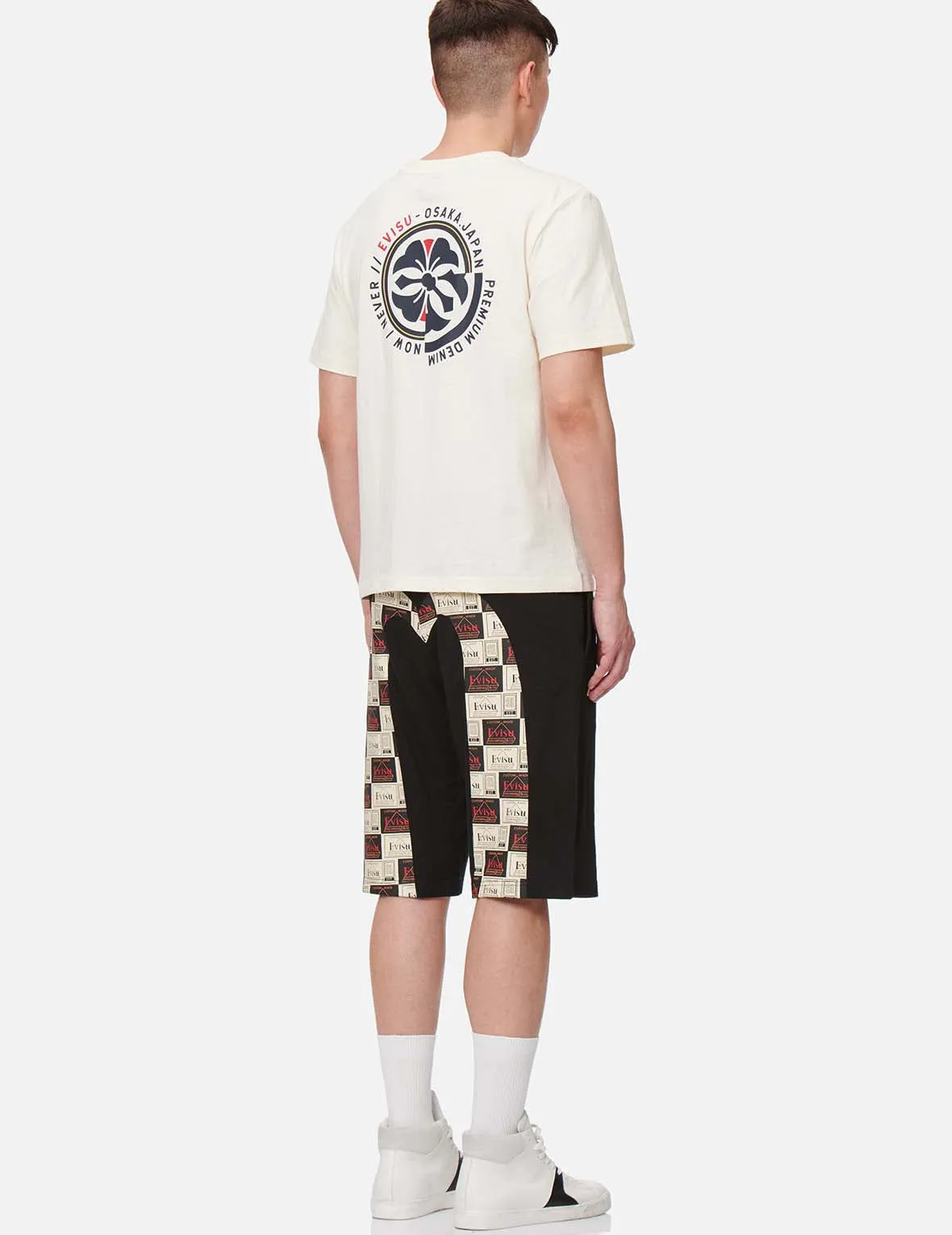 Label Daicock Print Sweat Shorts