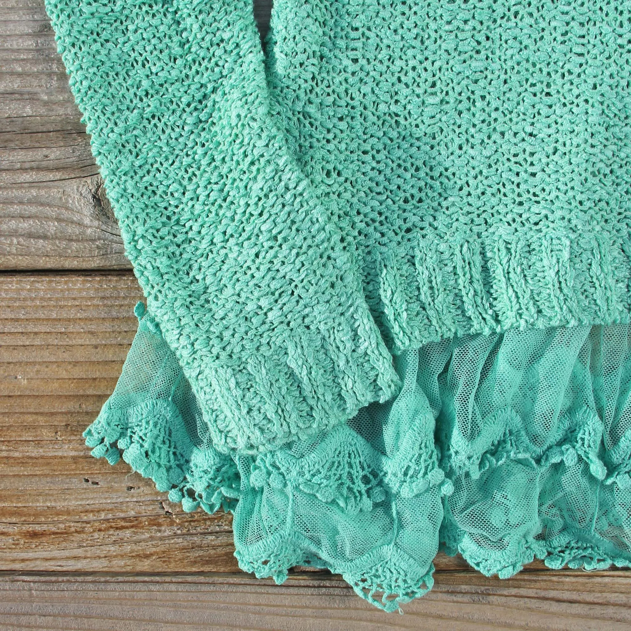 Lake Chelan Lace Sweater in Mist