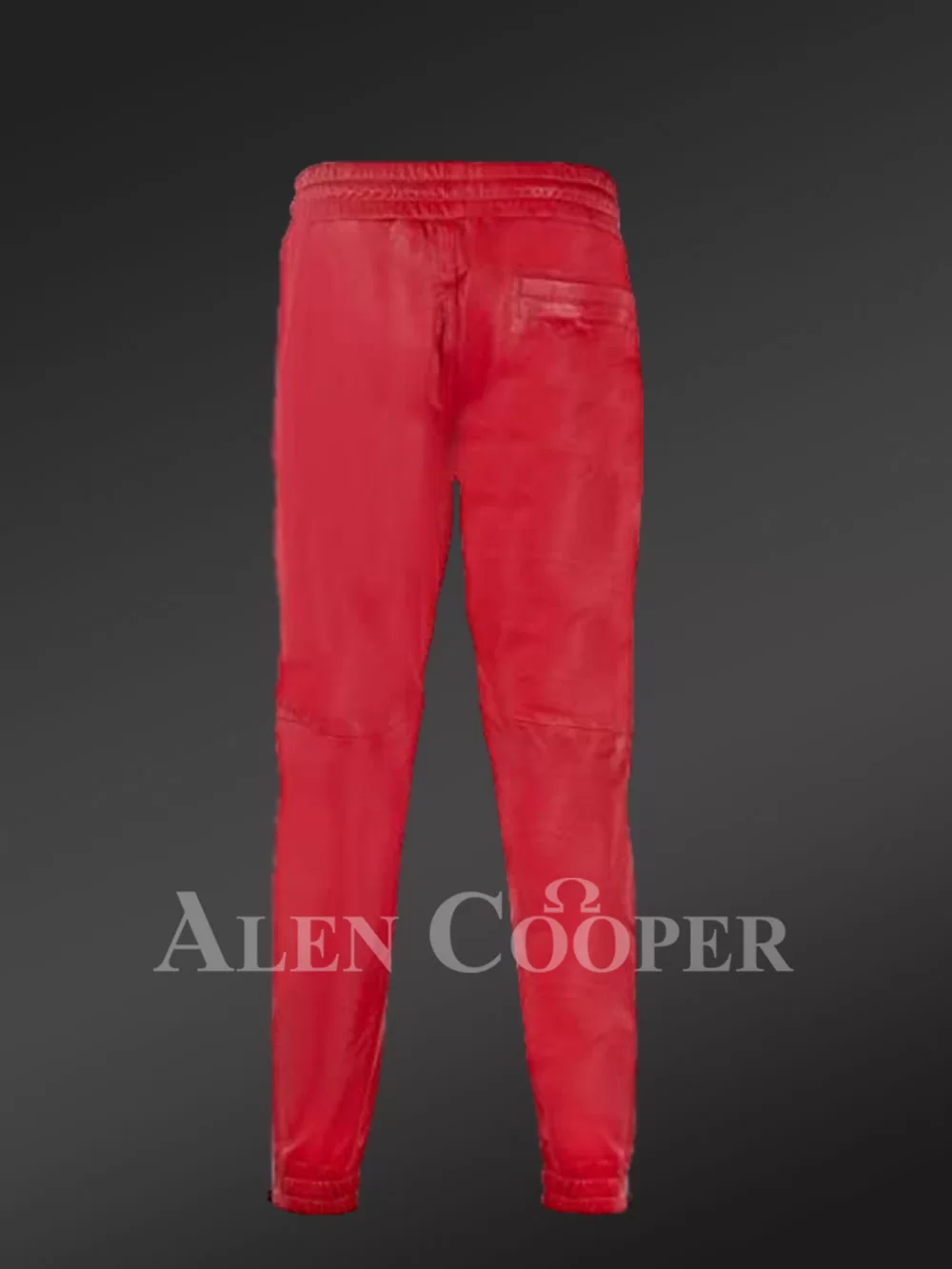 Leather Joggers Activewear for Men