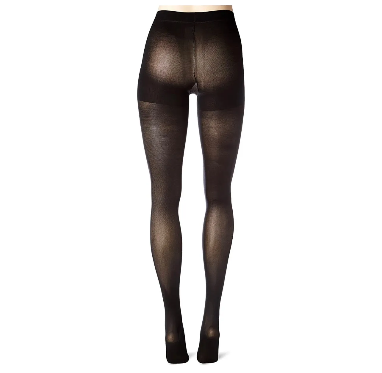 Leggs 8000 Womens Casual Body Shaping Tights - Q, Black