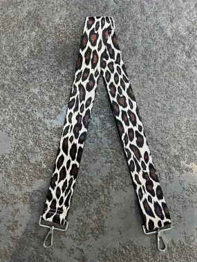 Leopard Print Bag Strap