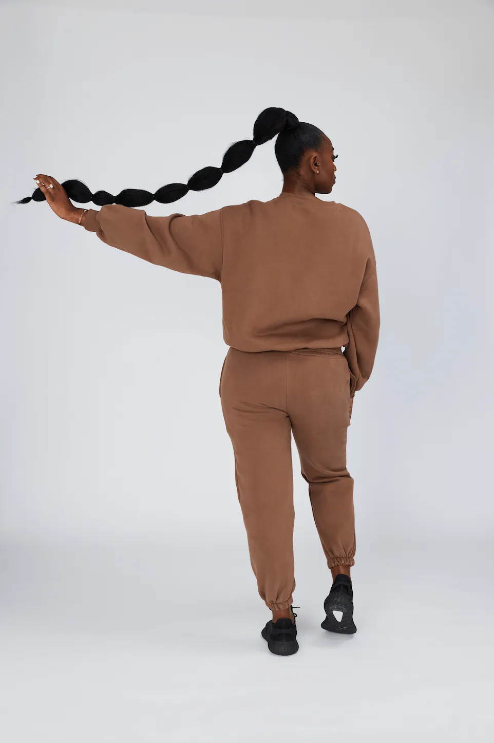 LUXE 23 Tracksuit Pants - Chocolate